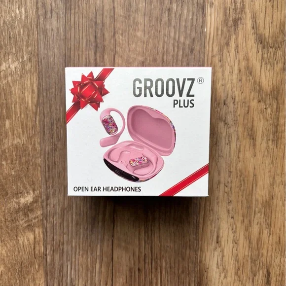 Groovez Plus Pink Wireless Earbuds - Picture 1 of 5